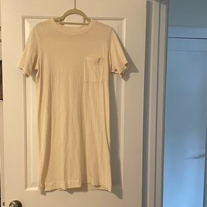 Everlane Weekend Tee Dress in Canvas